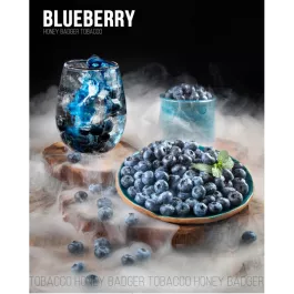 Табак Honey Badger Wild Blueberry (Медовый Барсук крепкая линейка) Черника 250 грамм