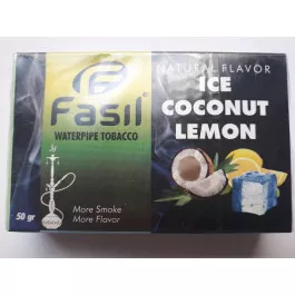 Табак Fasil Ice Coconut Lemon (Фазил Айс Кокос Лимон) 50 грамм