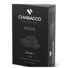 Бестабачная смесь для кальяна Chabacco Medium Honey (Чабака Мед) 50 грамм