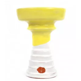 Чаша для кальяна RS Bowls HR V2.0 Harmonia белая с жёлтым