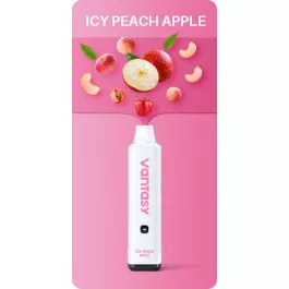 Электронная сигарета Betamax Vantasy 5000 Ice Peach Apple (Персик Яблоко Лёд)