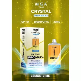 Электронная сигарета Crystal Pro Max 10000 Lemon Lime (Лимон Лайм) 