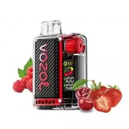 Электронная сигарета Vozol 20000 Strawberry Raspberry Cherry (Клубника Малина Вишня)