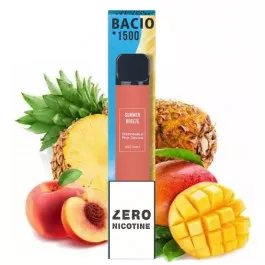 Электронные сигареты Bacio 1500 Summer Breeze (Басио 1500 Ананас Персик Манго БЕЗ НИКОТИНА)