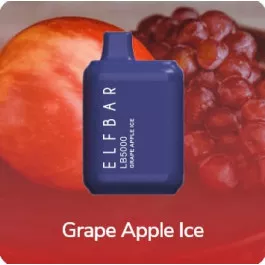 Электронные сигареты Elf Bar LB5000 Grape Apple Ice (Виноград Яблоко Айс)