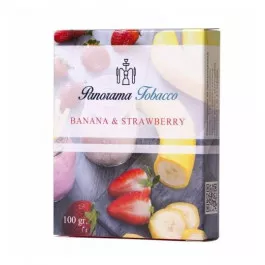 Табак Panorama Banana Strawberry (Панорама Банан Клубника) 50 грамм