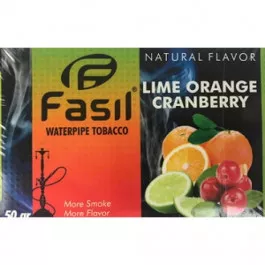 Табак Fasil Lime Orange Cranberry (Фазил Лайм Апельсин Клюква) 50 грамм