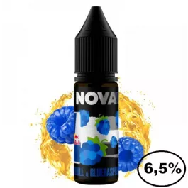 Жидкость Nova Energy Drink Blueraspberry (Нова Энергетик Голубая Малина) 15мл 6,5%