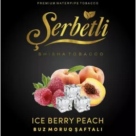 Табак Serbetli Ice peach berry (Щербетли Айс персик лесные ягоды) 50 грамм