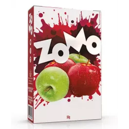 Табак Zomo Double Trouble (Зомо Зеленое и Красное Яблоко) 50 грамм 