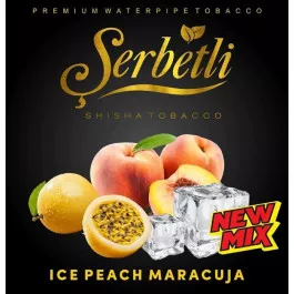 Табак Serbetli Ice Peach Maracuja (Щербетли Айс Персик Маракуйя) 50 грамм