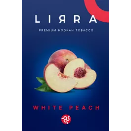 Табак Lirra White Peach (Лирра Белый Персик) 50 гр