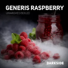 Табак Dark Side Generis Raspberry (Дарксайд Малина) Акциз 100 грамм