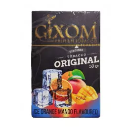 Табак Gixom Ice Orange Mango (Гиксом Айс Апельсин Манго) 50 грамм