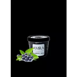 Табак Amra Blueberry Mint (Амра Черника Мята) крепкая линейка 100 грамм