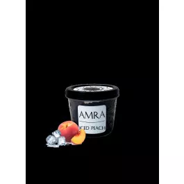 Табак Amra Iced Peach (Амра Ледяной Персик) крепкая линейка 100 грамм