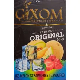 Табак Gixom Ice Melon Strawberry (Гиксом Айс Дыня Клубника) 50 грамм