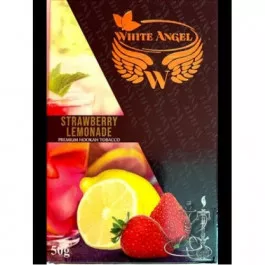 Табак для кальяна White Angel Strawberry Lemonade (Белый ангел Клубничный Лимонад) 50 грамм 