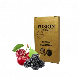 Табак Fusion Medium Cherry Blackberry (Вишня Ежевика) 100 гр
