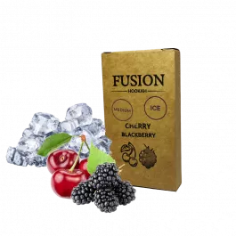 Табак Fusion Medium Ice Cherry Blackberry (Ледяная Вишня Ежевика) 100 гр