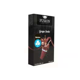 Табак Fusion Medium Ice Grape Soda (Фьюжн Айс Виноградная Газоровка) 100 грамм