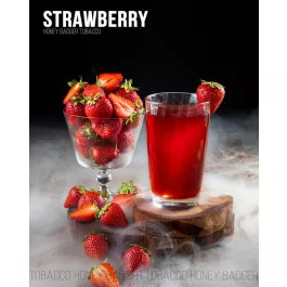 Табак Honey Badger Wild Strawberry (Медовый Барсук крепкая линейка) Клубника 250 грамм 