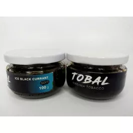 Табак Tobal Ice Black Currant (Тобал Айс Черная Смородина) 100 грамм 