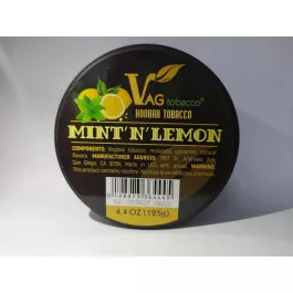 Табак Vag Mint n Lemon (Ваг Мята и Лимон) 125 грамм