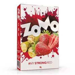 Табак Zomo Strong Red (Зомо Клубника) 50 грамм