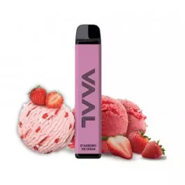 Электронные сигареты VAAL 4000M Strawberry Ice Cream (Веел) Клубничное Мороженое 