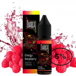 Жидкость Chaser Black Energy Raspberry (Чейзер Блэк Малина Энергетик) 15мл, 5%