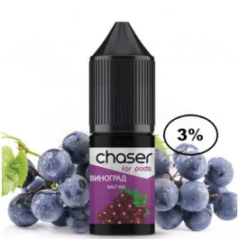 Жидкость Chaser (Чейзер Виноград) 10мл, 3% 