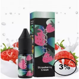 Жидкость Chaser LUX Strawberry Cream (Чейзер Люкс Клубничный Крем) 11мл, 3% 