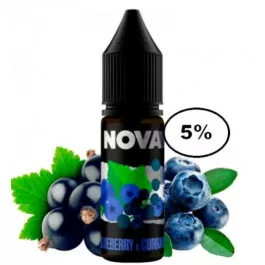 Жидкость Nova Blueberry Currant (Нова Черника Черная Смородина) 15мл, 5%