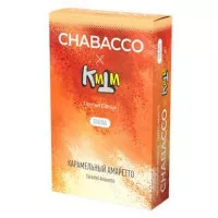 Бестабачная смесь Chabacco Strong Caramel Amaretto (Чабако Карамельный Амаретто) 50 грамм 