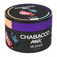 Бестабачная смесь Chabacco MIX Medium Ice Bonbon (Чабакко Айс Бонбон) 50 грамм 