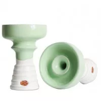 Чаша для кальяна RS Bowls HR V2.0 Harmonia белая с зеленым 