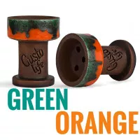 Чаша Gusto Bowls Rook Green-Orange 