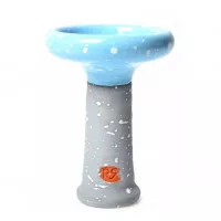 Чаша RS Bowls Hard Dish (HD) 2.0 PH серо-голубая в белую точку