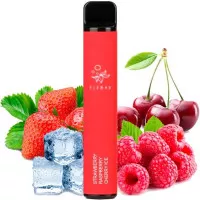 Электронная cигарета Elf Bar 1500 Strawberry Raspberry Cherry Ice (Клубника Малина Вишня Лёд)