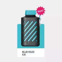 Электронная сигарета Vozol 10000 Blue Razz Ice (Черника Малина Лёд) 