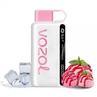 Электронная сигарета Vozol 12000 Strawberry Ice Cream (Клубничное Мороженное)