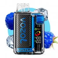 Электронная сигарета Vozol 20000 Blue Razz Ice (Голубой Лимонад Лед)