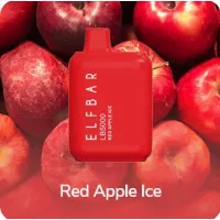 Электронные сигареты Elf Bar LB5000 Red Apple Ice (Красное Яблоко Айс)
