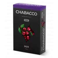 Бестабачная смесь для кальяна Chabacco Strong Cherry (чабака Вишня) 50 грамм