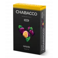 Бестабачная смесь для кальяна Chabacco Strong Passion Fruit (чабака Маракуйя) 50 грамм 