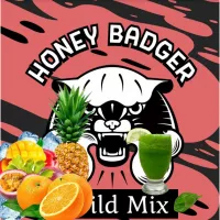 Табак Honey Badger Wild (Медоед Медиум) Sour Cmoothie | Соур Смузи 40 грамм