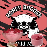 Табак Honey Badger Mild (Медовый Барсук легкая линейка) Малиновый Мус 100 грамм