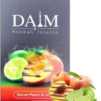 Табак Daim Spiced Peach & Lime (Даим Жаренный Лайм Персик) 50 грамм 