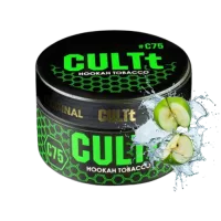 Табак CULTT C75 Green Apple Ice (Культ Зеленое Яблоко Лед) 100 грамм 